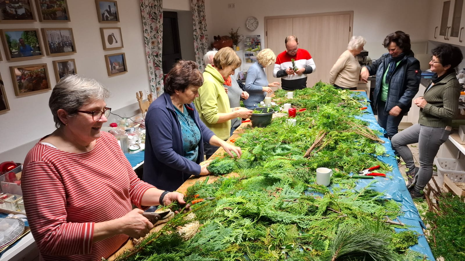 Vorbereitung Gärtnerweihnacht 2025